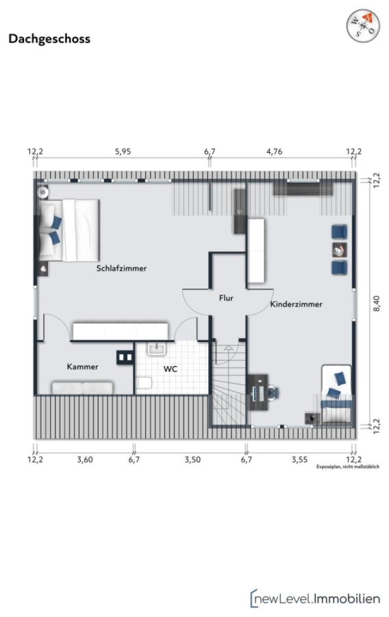 Grundriss Dachgeschoss