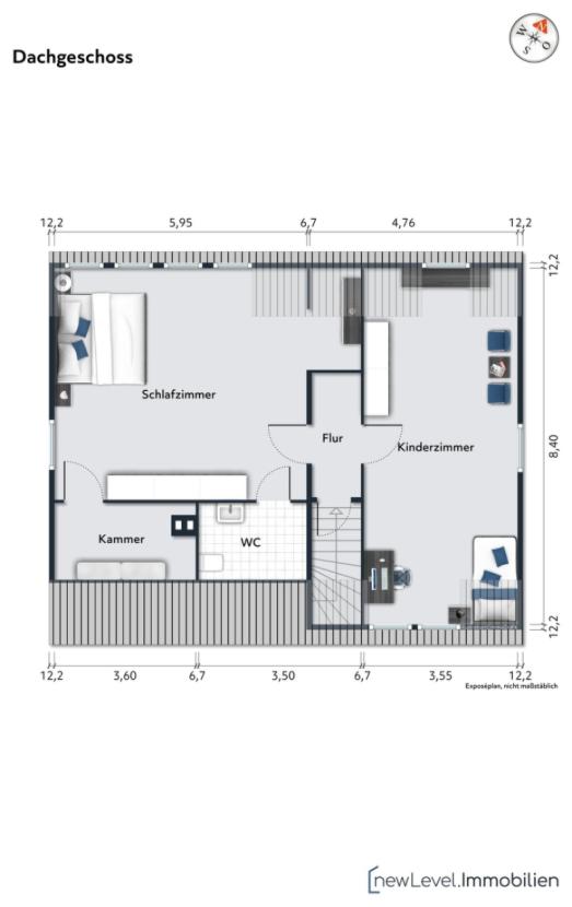 Grundriss Dachgeschoss