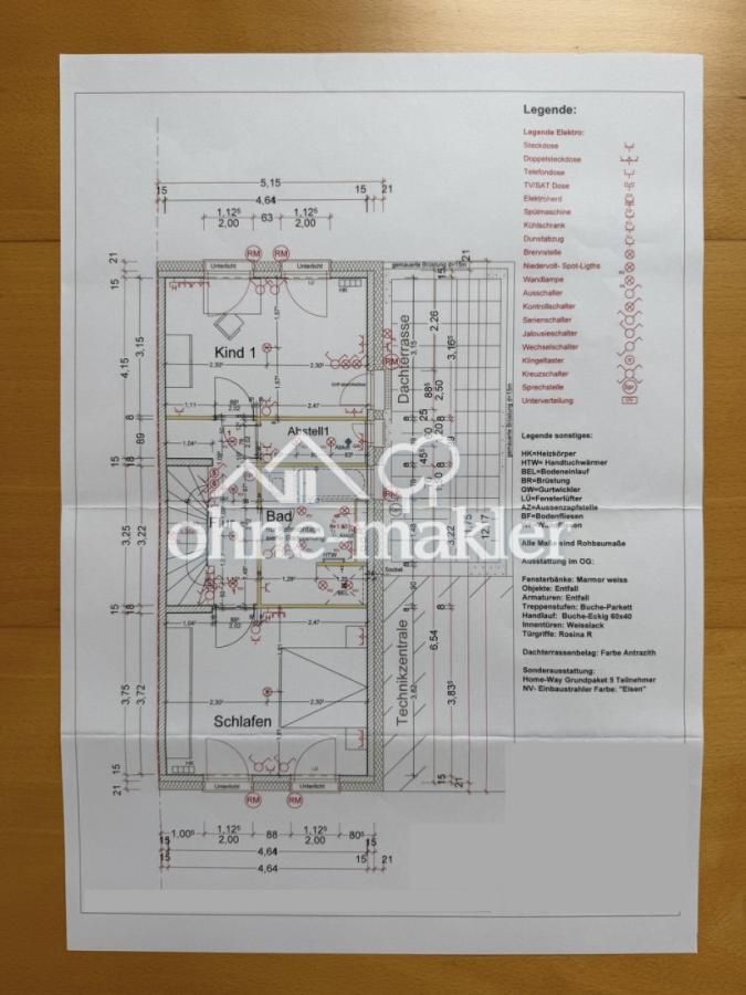 Grundriss Obergeschoss