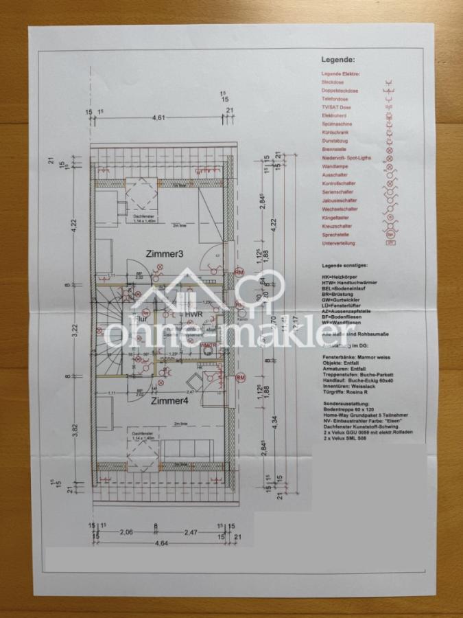 Grundriss Dachgeschoss