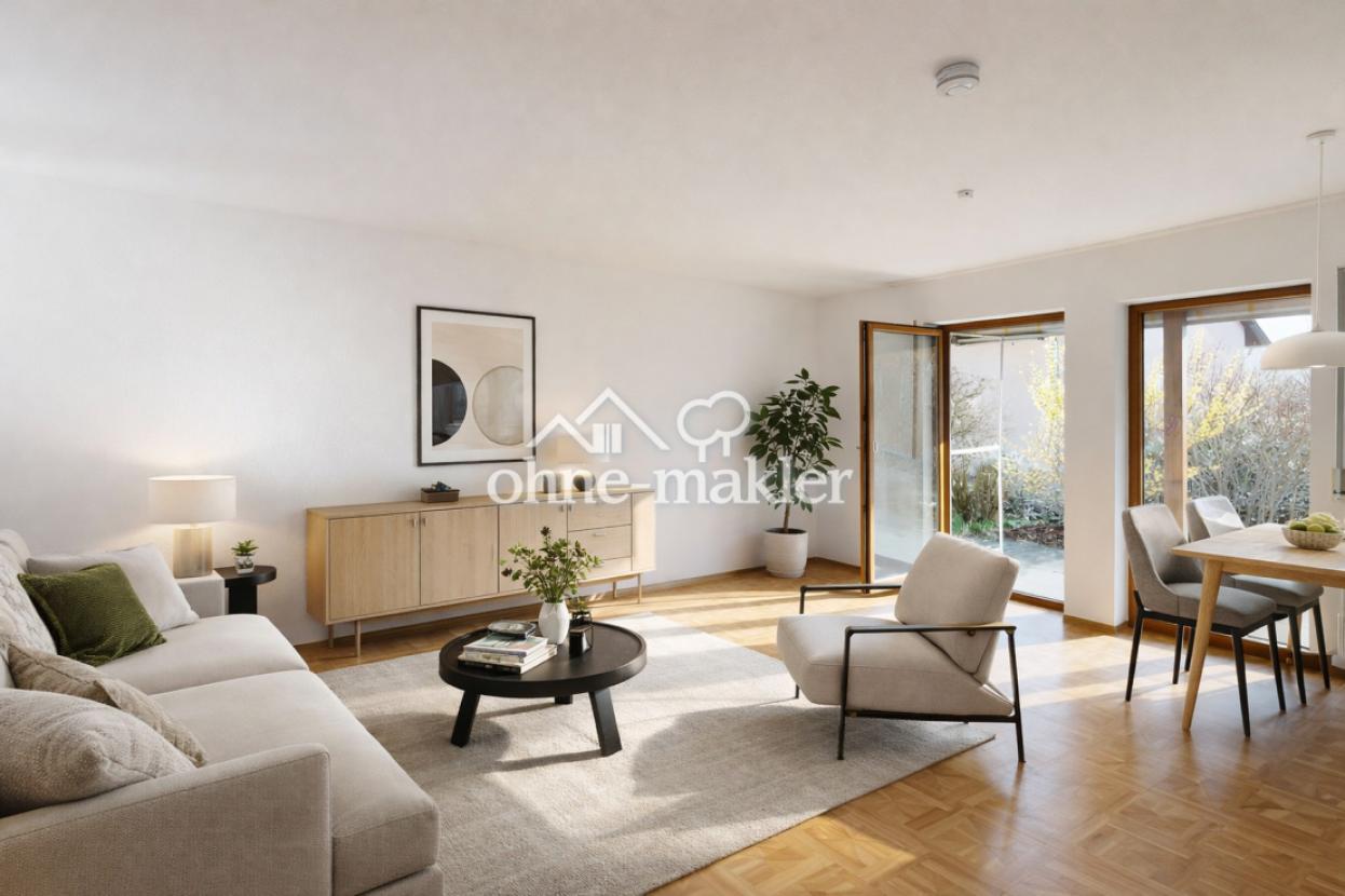 KI-Wohnbeispiel Wohnzimmer 