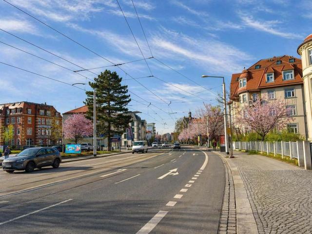 Blick in die Straße