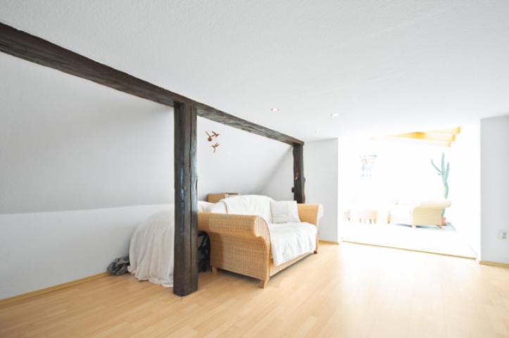 Wohnzimmer mit Wintergarten
