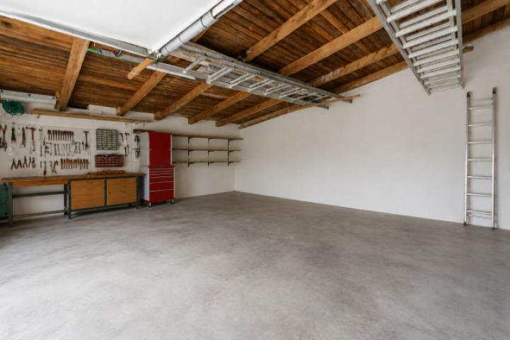 Werkstatt in der Doppelgarage
