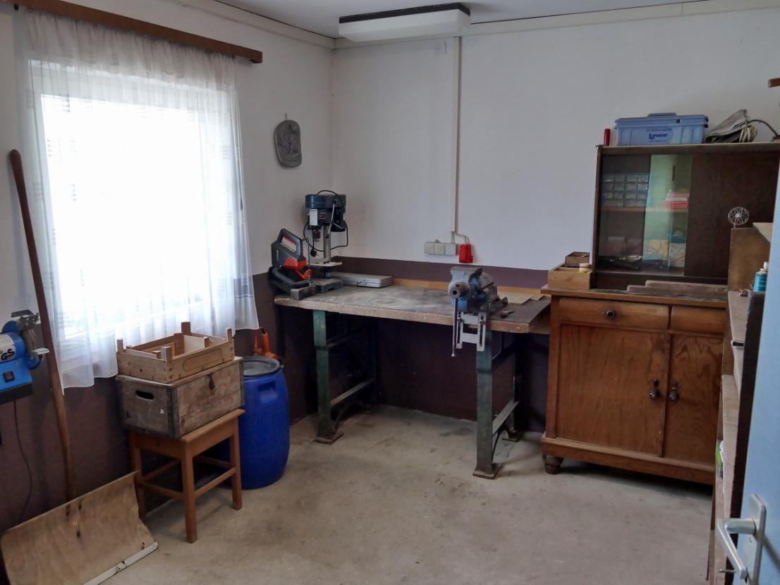 EG - Werkstatt  oder Hobbyraum