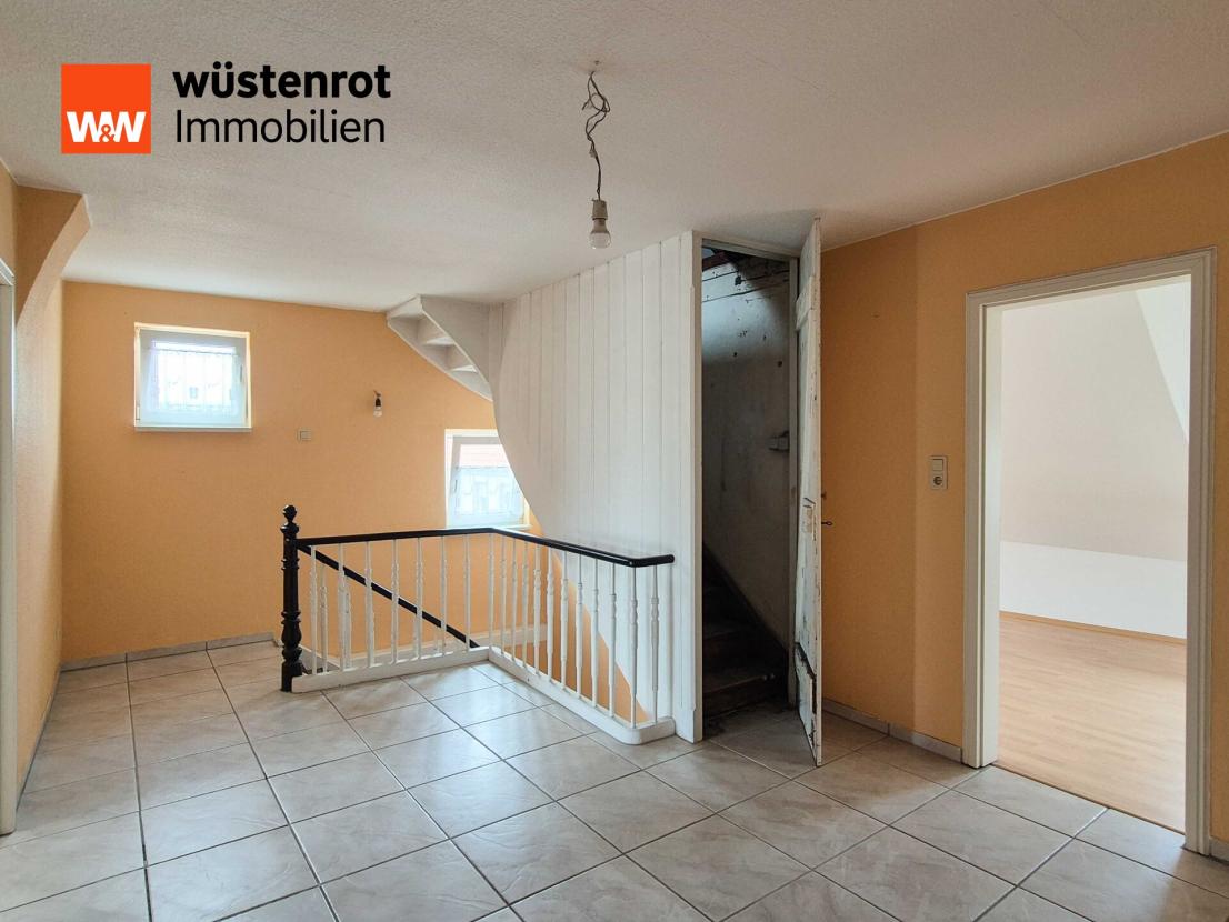Treppe zum Dach