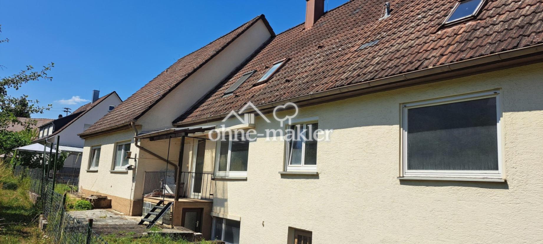 Rückseite Wohnhaus 