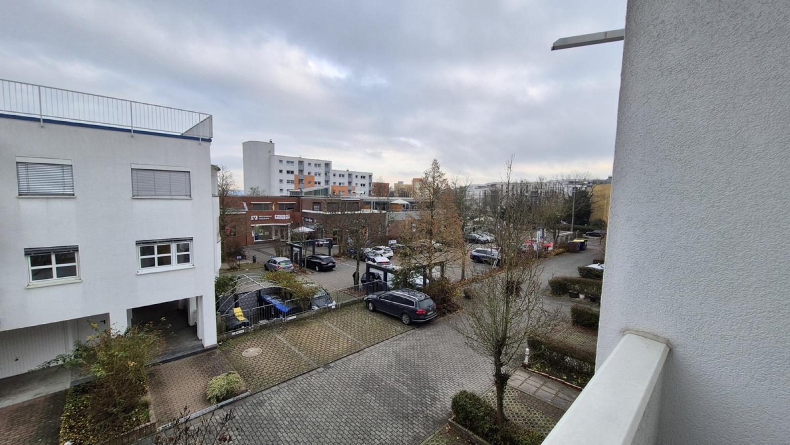 Ausblick Balkon EG