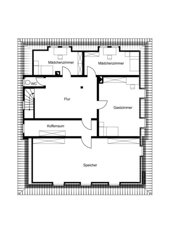 Grundriss Dachgeschoss