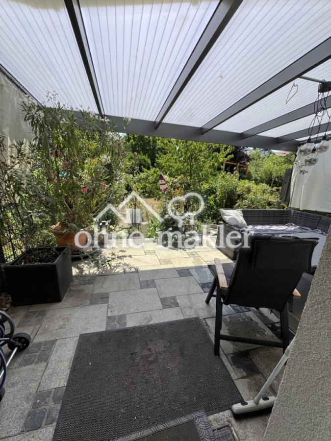 Terrasse Blick Garten