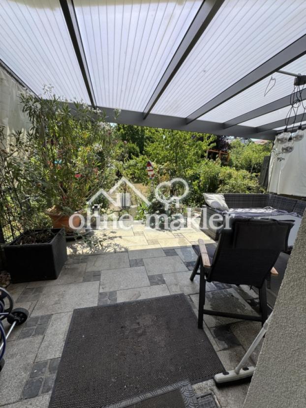 Terrasse Blick Garten