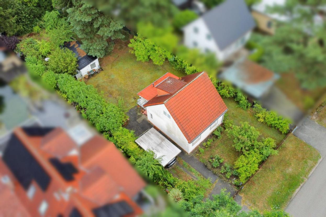 Luftbild Haus und Nebengelass