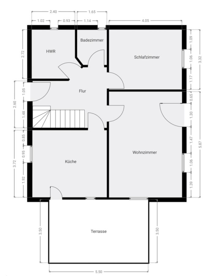 Grundriss Skizze EG