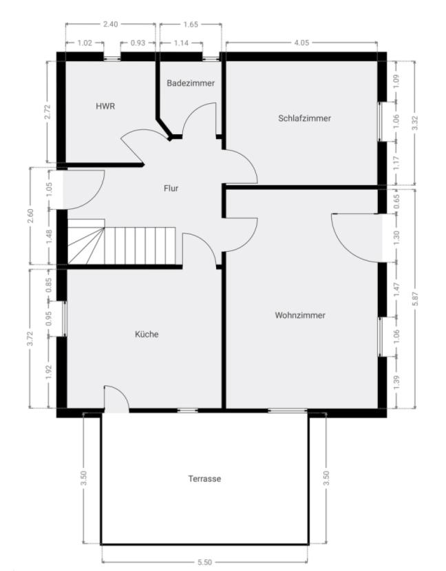 Grundriss Skizze EG