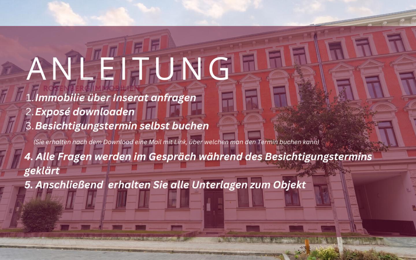 Immobilie in Leipzig / Gohlis zu verkaufen_Anleitung