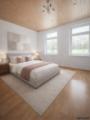 KI-Visualisierung – Schlafzimmer KI modernisiert