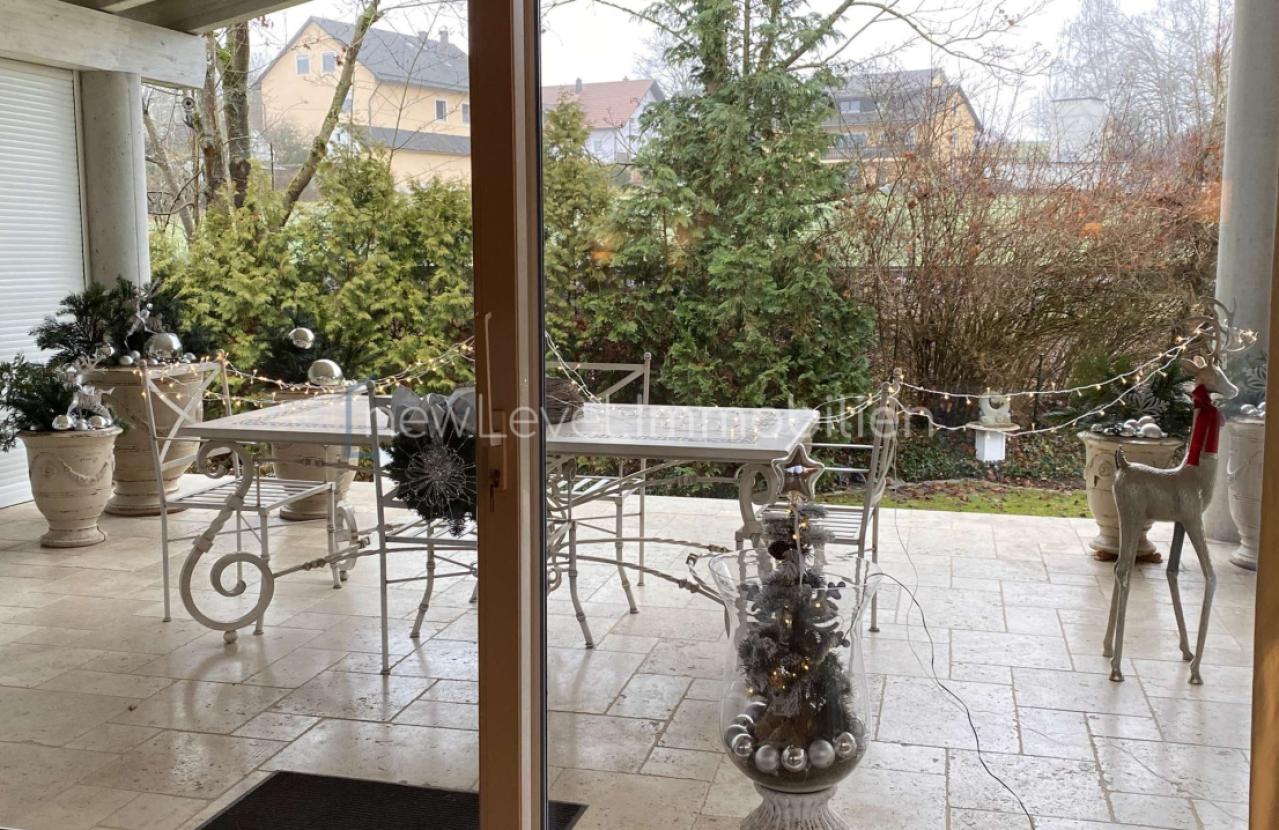 Überdachte Terrasse