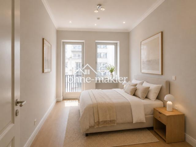 Masterschlafzimmer zur Piazza