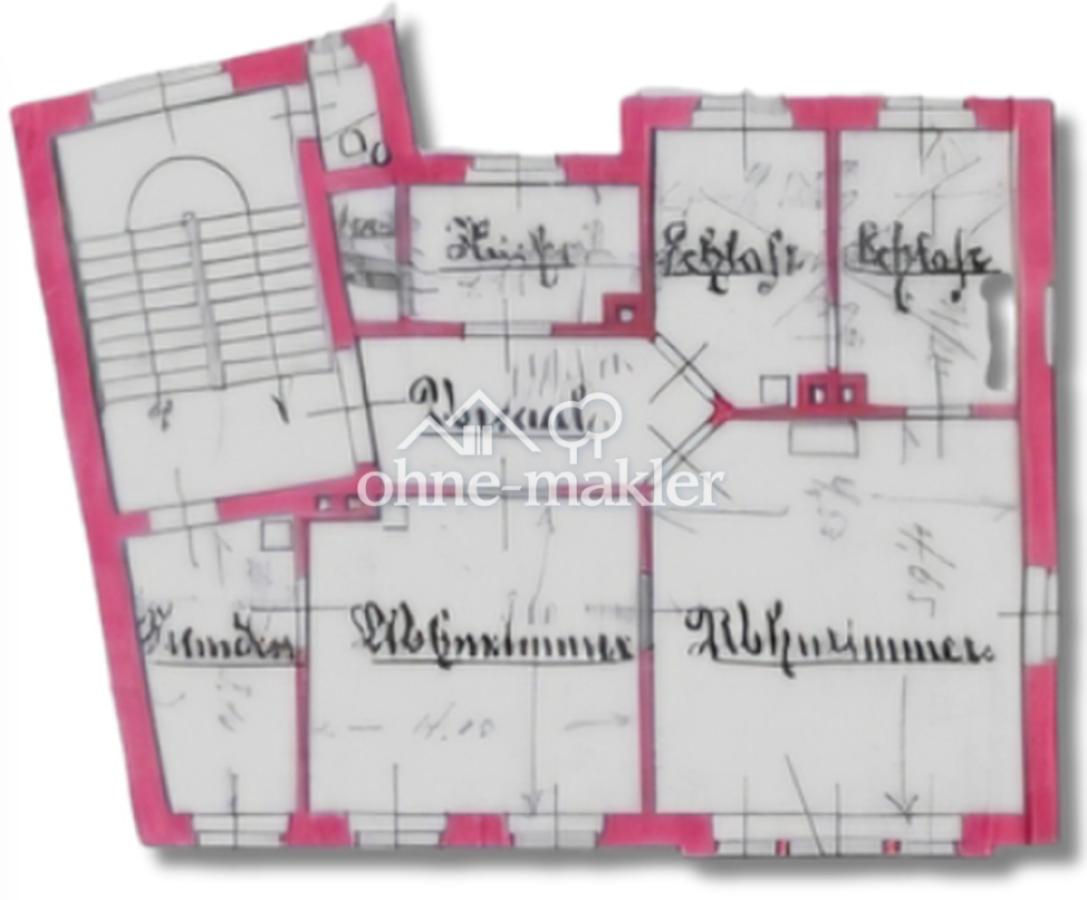 Erdgeschoß (Planung 1890)
