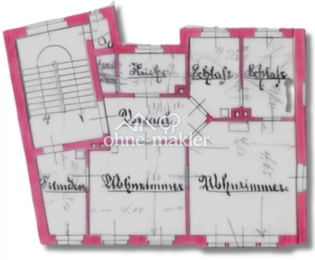 Erdgeschoß (Planung 1890)