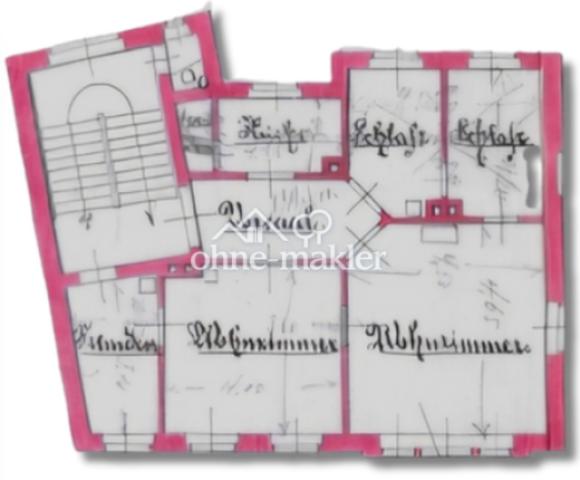 Erdgeschoß (Planung 1890)