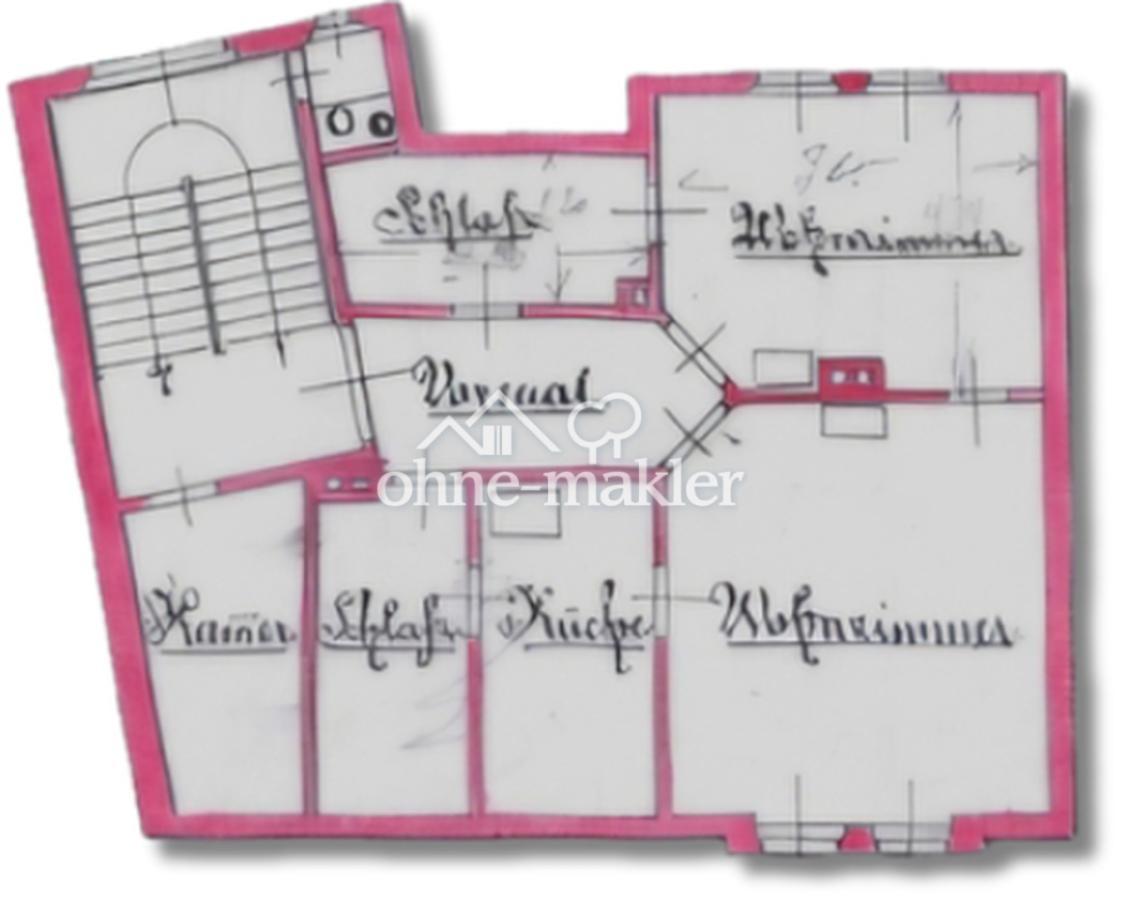 1 und 2 OG (Planung 1890)