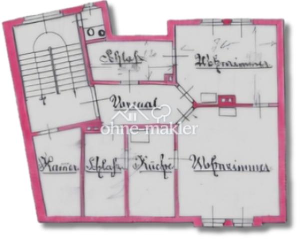 1 und 2 OG (Planung 1890)