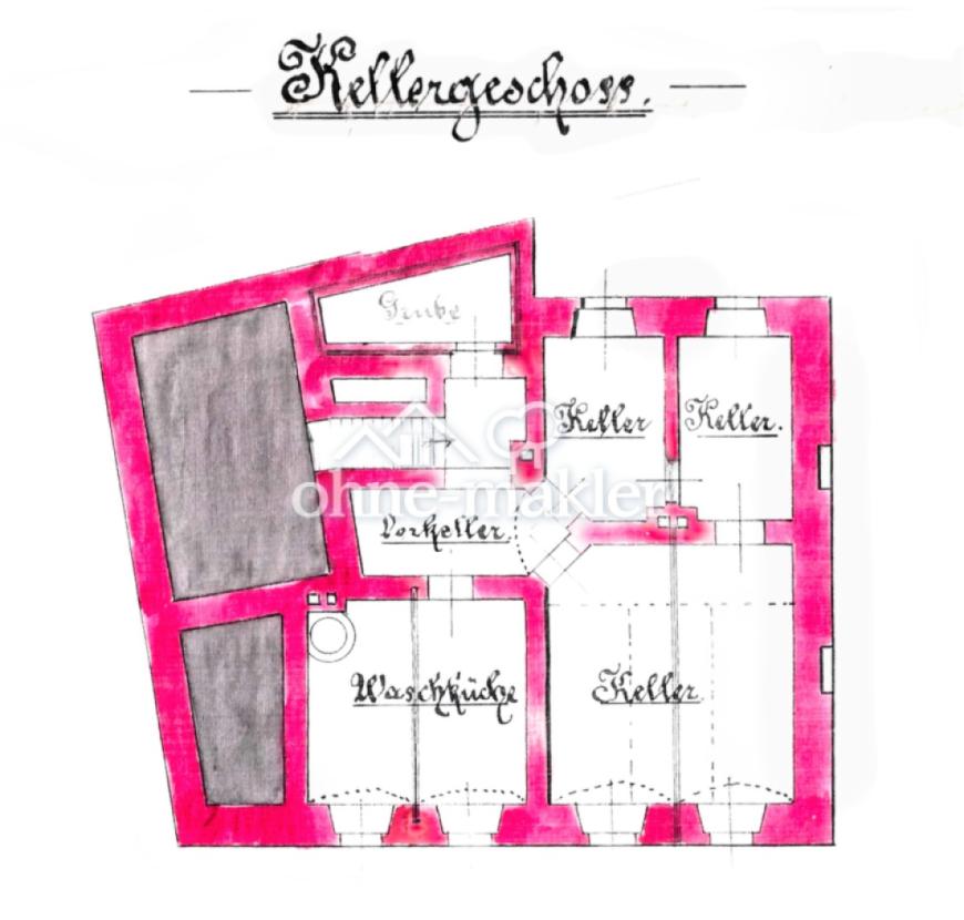 Keller (Planung 1890)