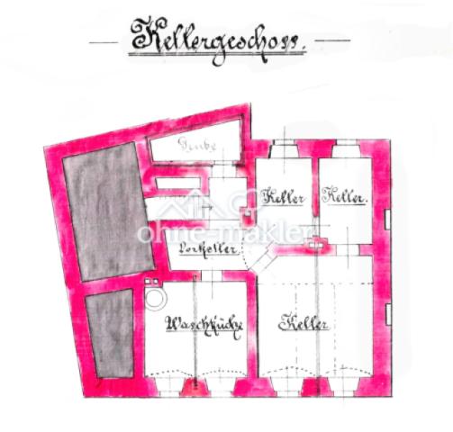 Keller (Planung 1890)