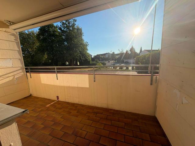 Balkon mit Aussicht