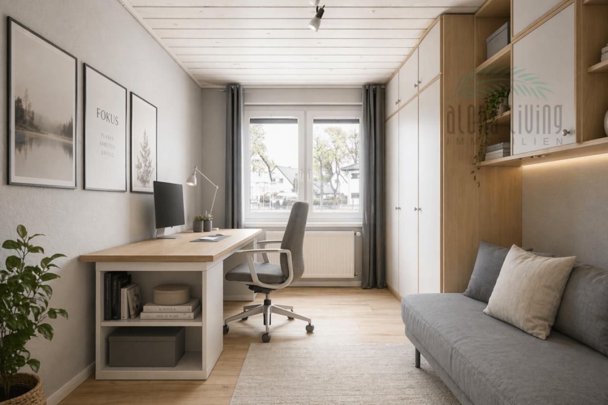 Visualisierung Schlafzimmer 3 (EG)