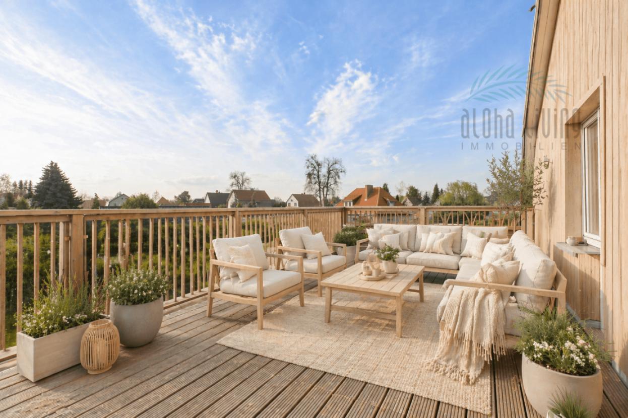 Visualisierung Dachterrasse