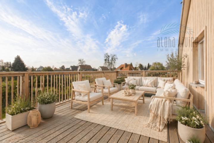 Visualisierung Dachterrasse
