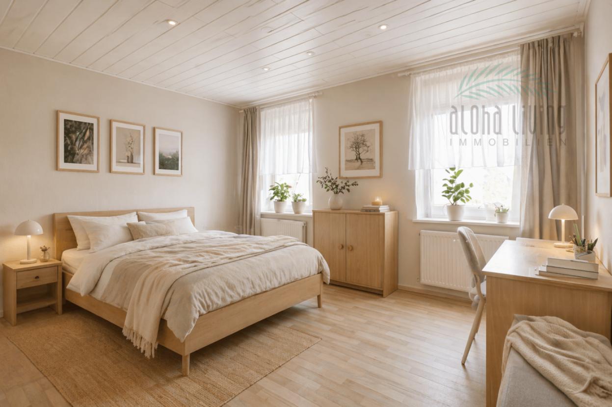 Visualisierung Schlafzimmer (OG)