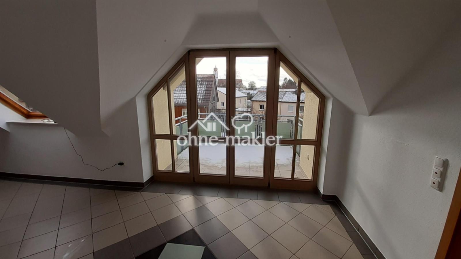 Ausblick Balkon