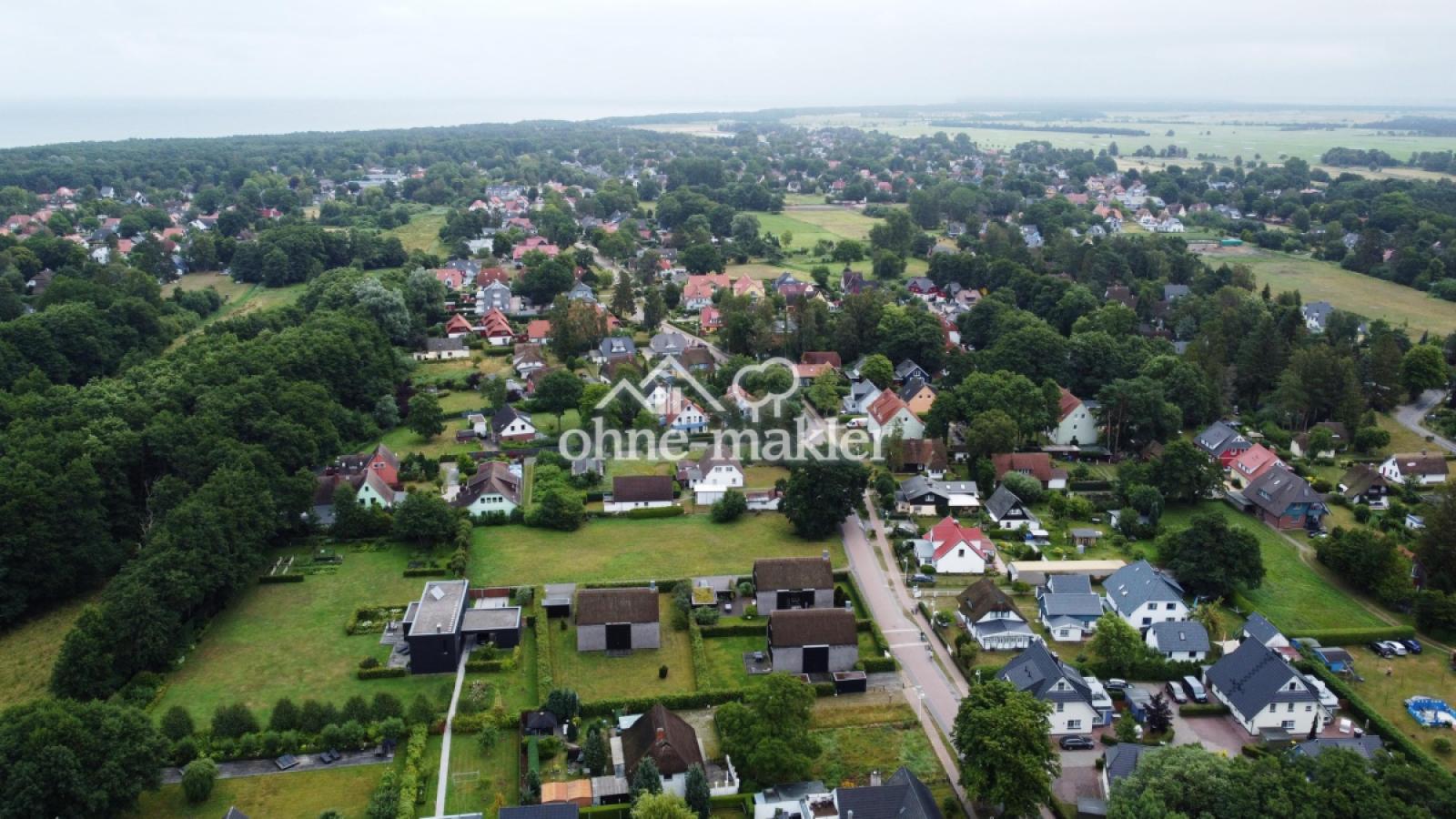 Blick über Prerow