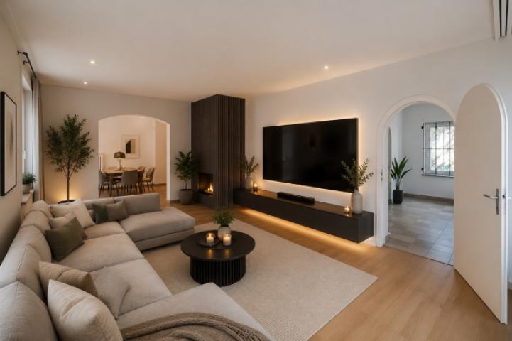 Wohnzimmer - Staging