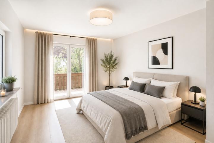 Schlafzimmer - Staging