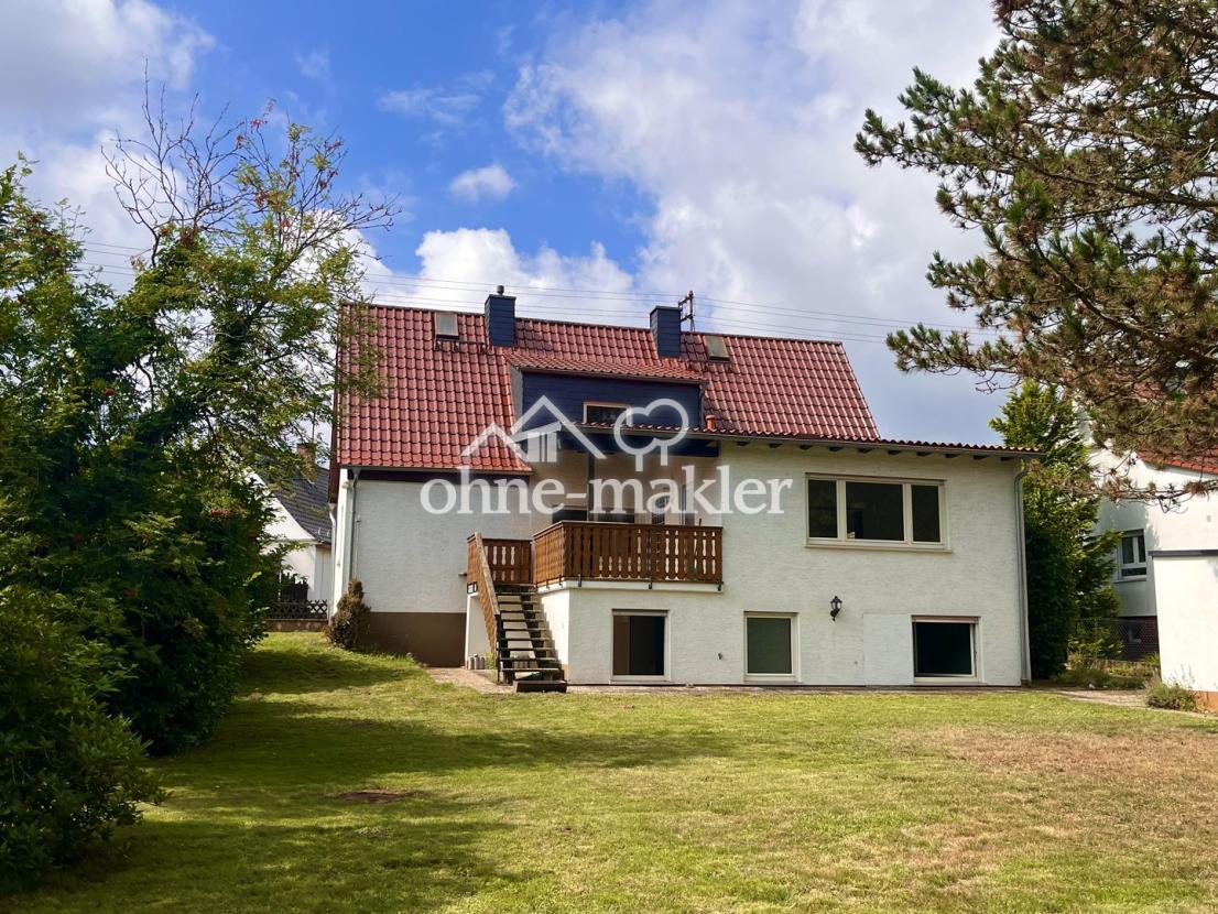 Blick vom Garten