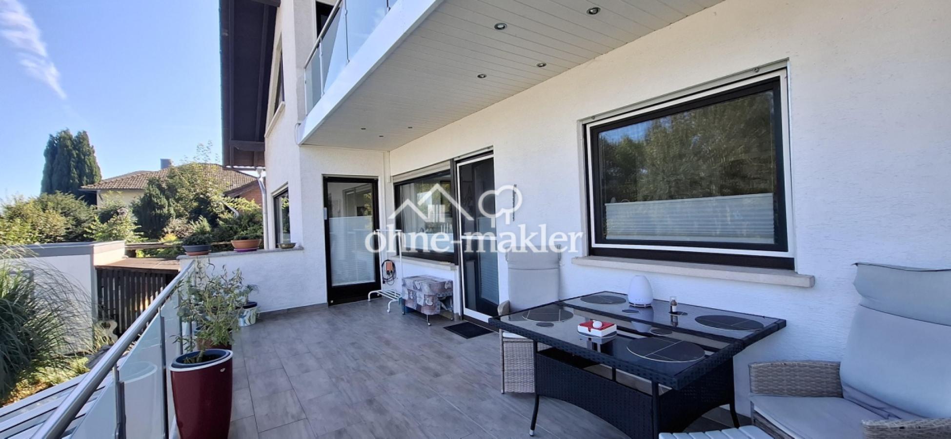 Balkon Erdgeschoss