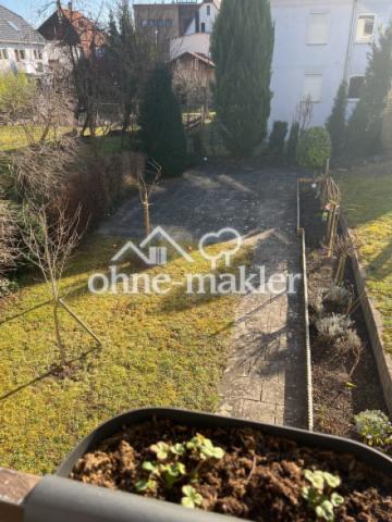 Südbalkon, Blick in den Garten