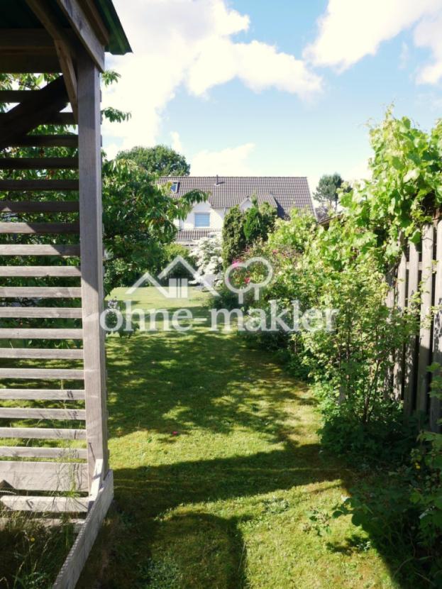 Garten Blick Süd-Nord