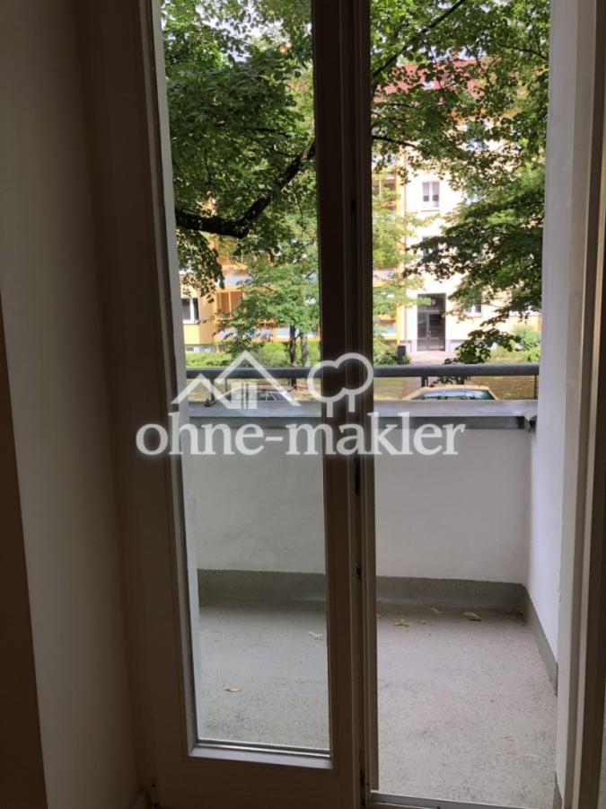 Blick auf den Balkon
