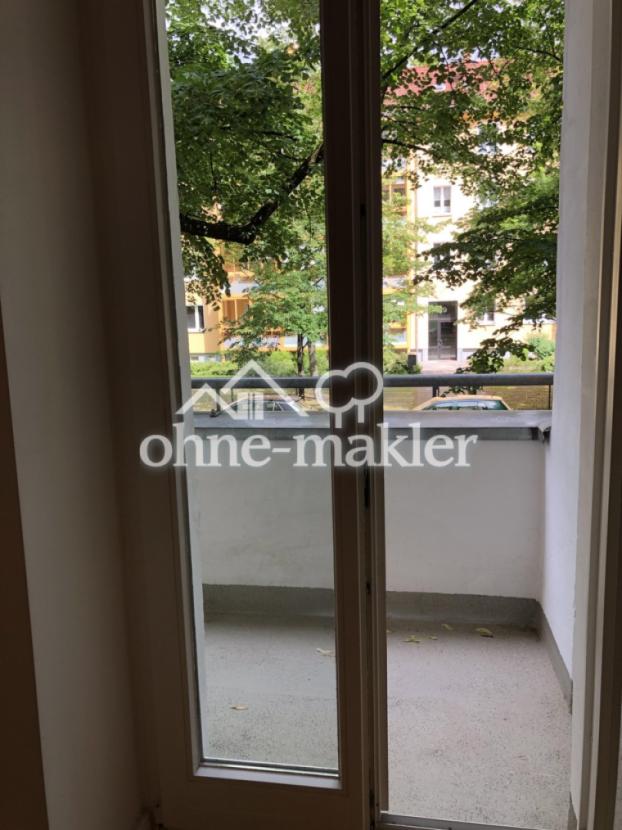 Blick auf den Balkon