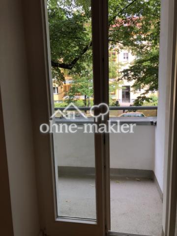 Blick auf den Balkon