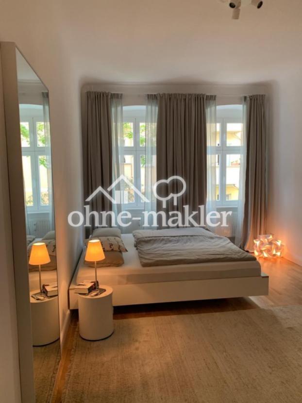 Schlafzimmer eingerichtet