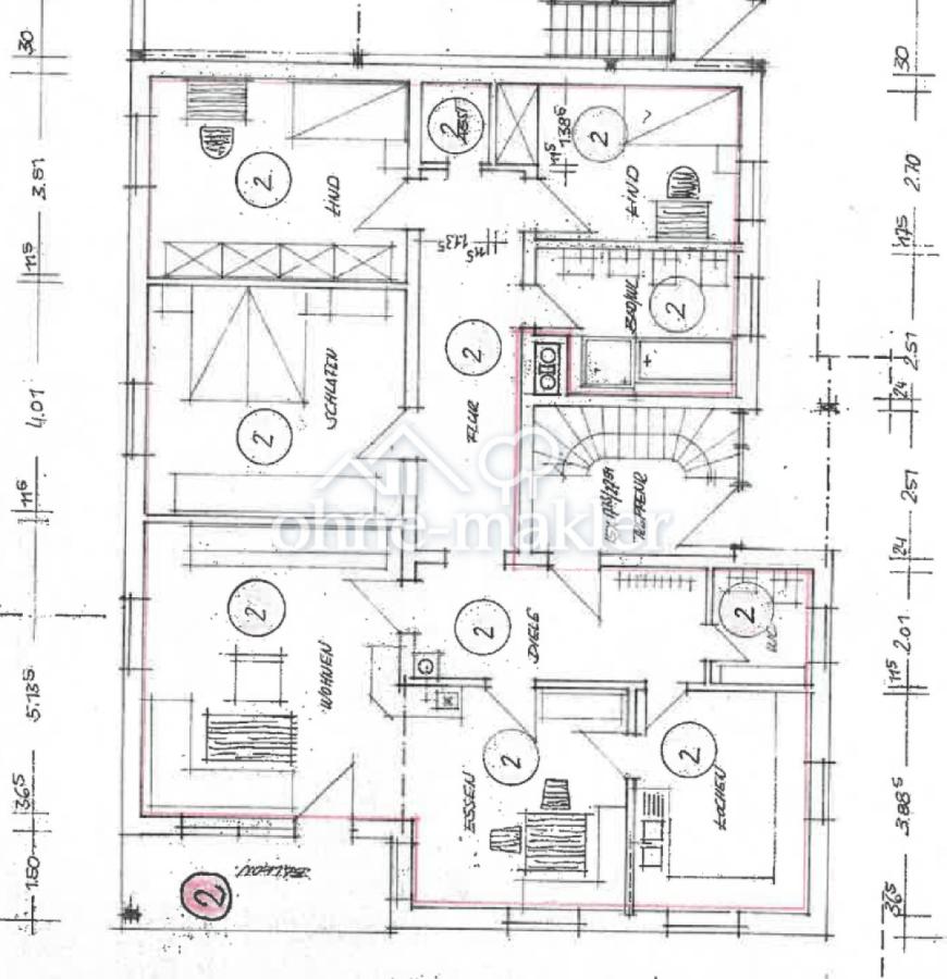 Grundriss Wohnung 
