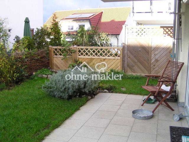 Terrasse mit Garten