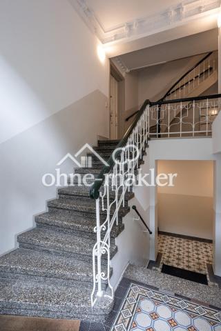 Treppenhaus mit Stilelementen