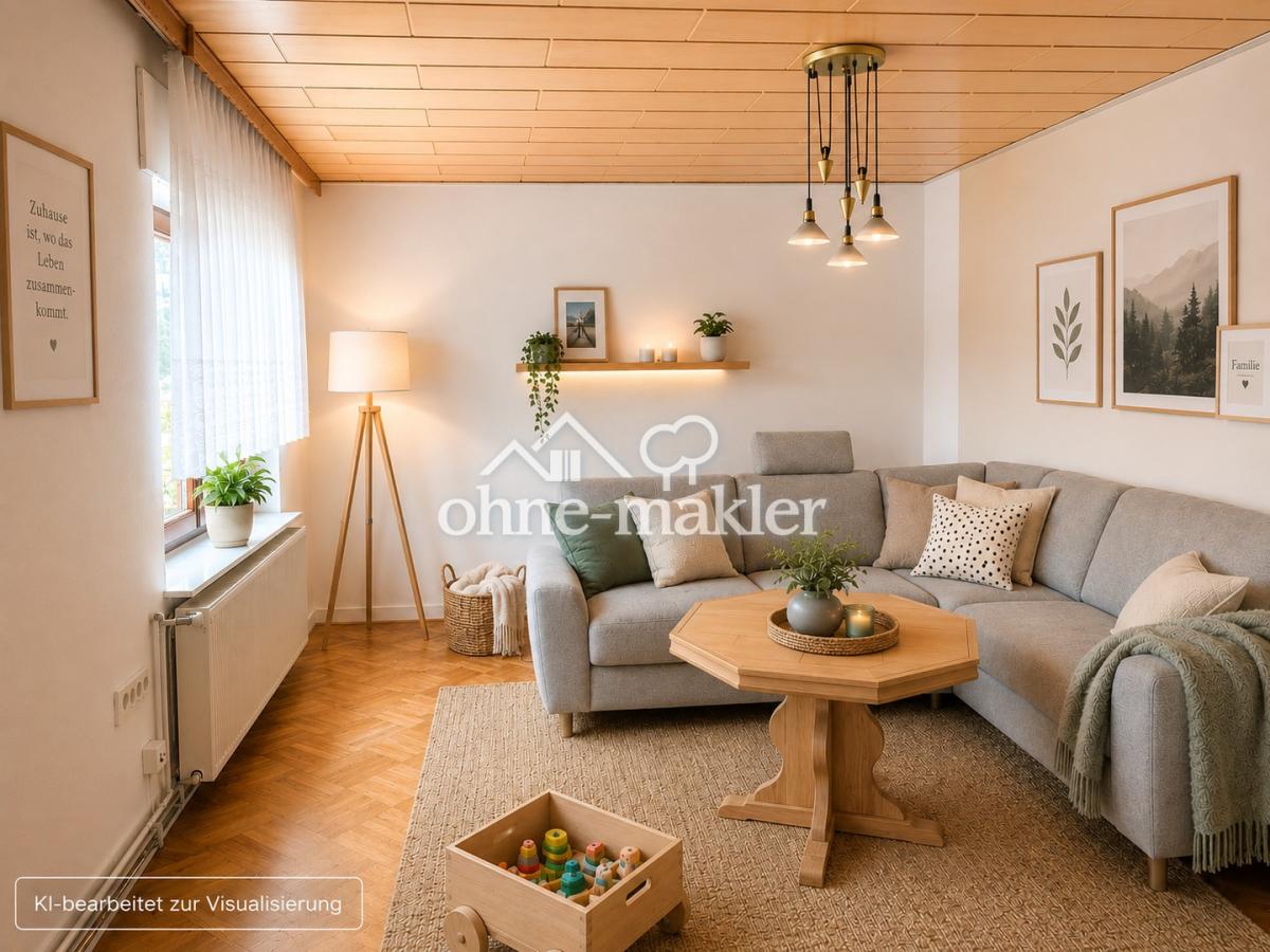 Wohnzimmer - KI generiert